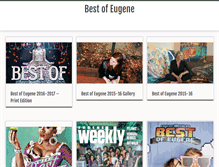 Tablet Screenshot of bestofeugene.com